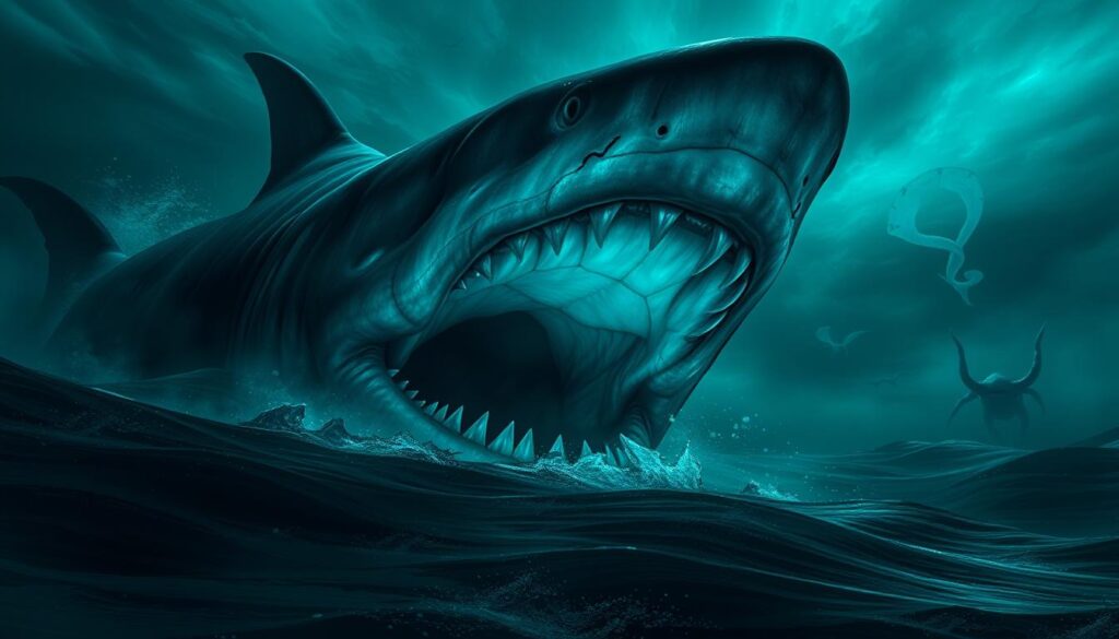 Megalodon dalam Mitologi Laut Megalodon dalam Mitologi Laut