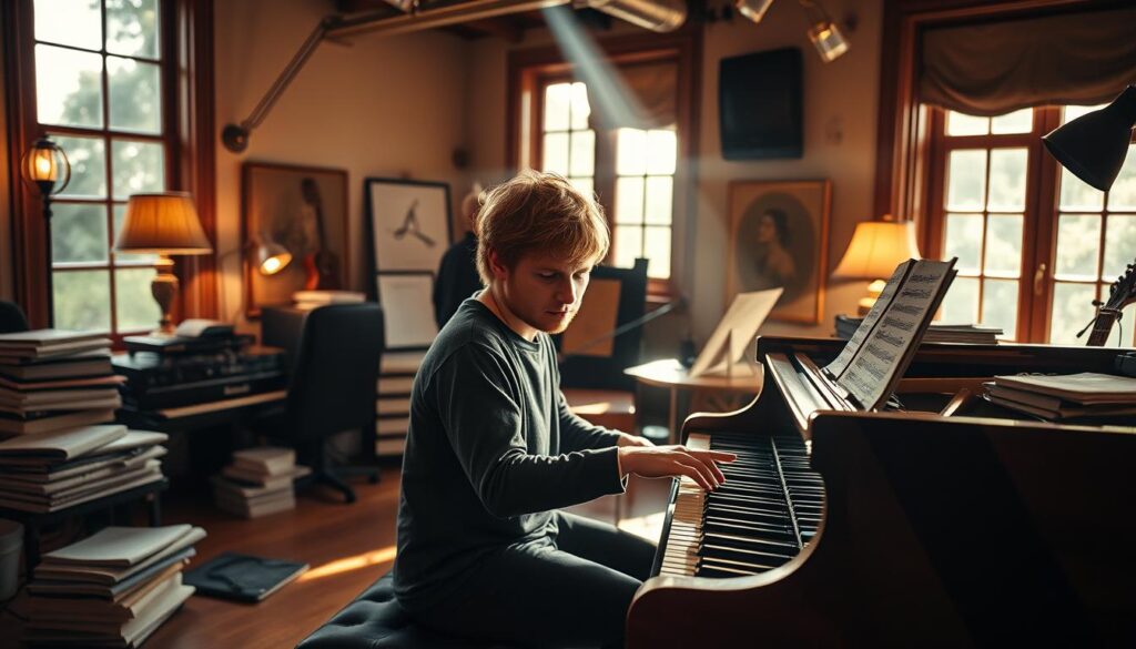 Proses kreatif Ed Sheeran dalam menulis lagu Proses kreatif Ed Sheeran dalam menulis lagu