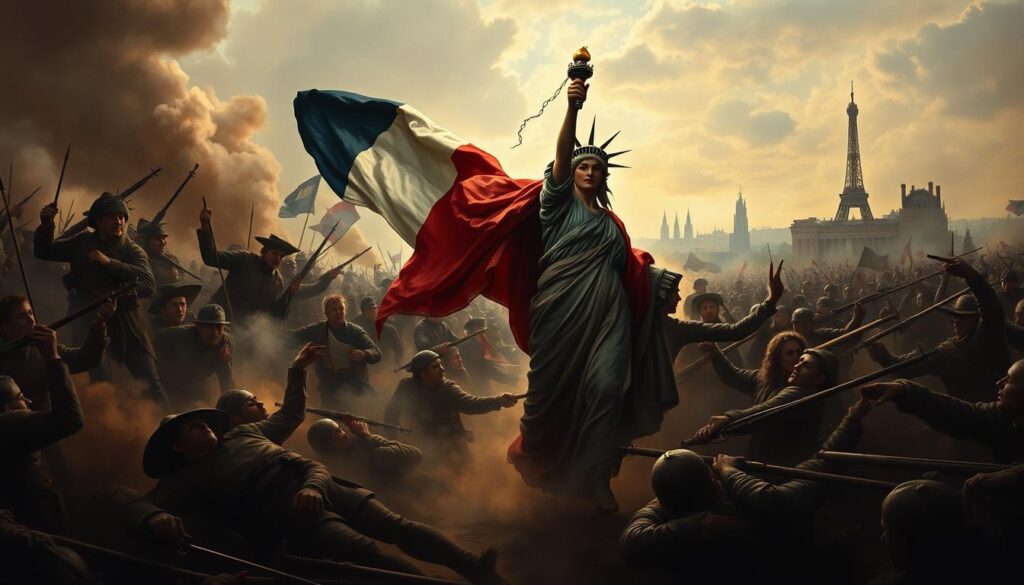 dokumentasi lukisan Liberty Leading the People dokumentasi lukisan Liberty Leading the People