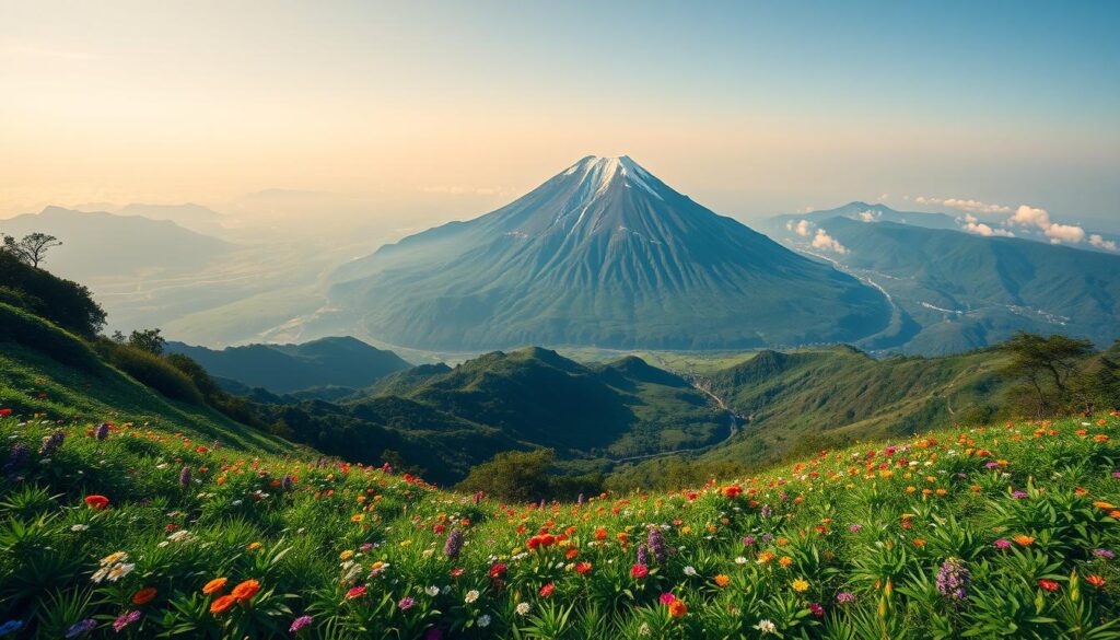 Pemandangan Gunung Patuha Pemandangan Gunung Patuha