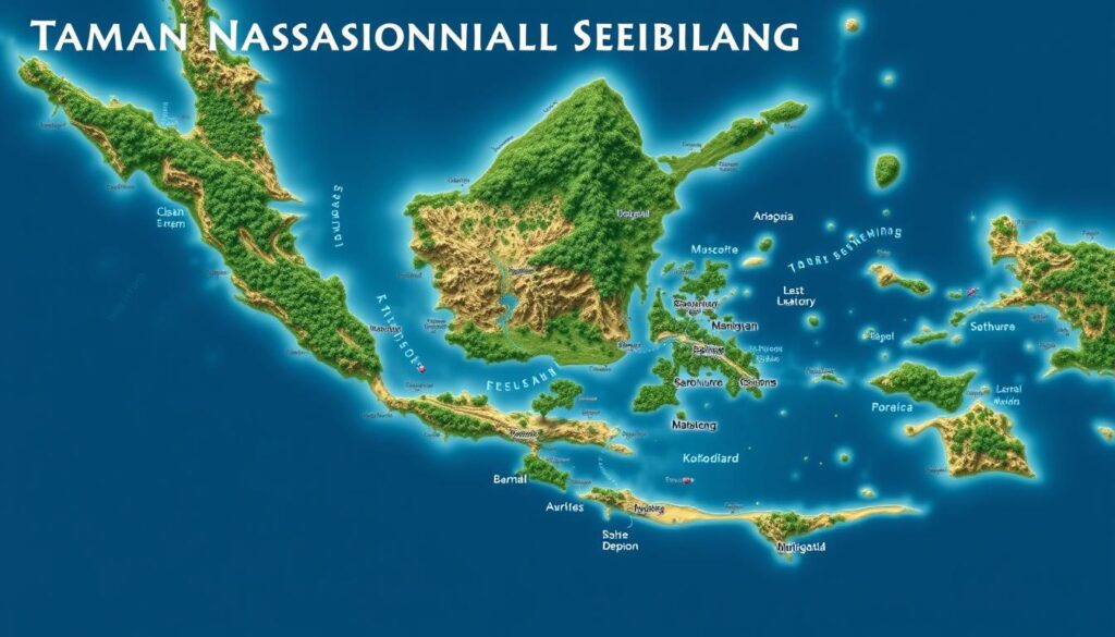Peta Lokasi Taman Nasional Sembilang Peta Lokasi Taman Nasional Sembilang