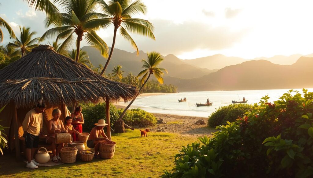 potret kehidupan lokal di Pulau Ni'ihau potret kehidupan lokal di Pulau Ni'ihau