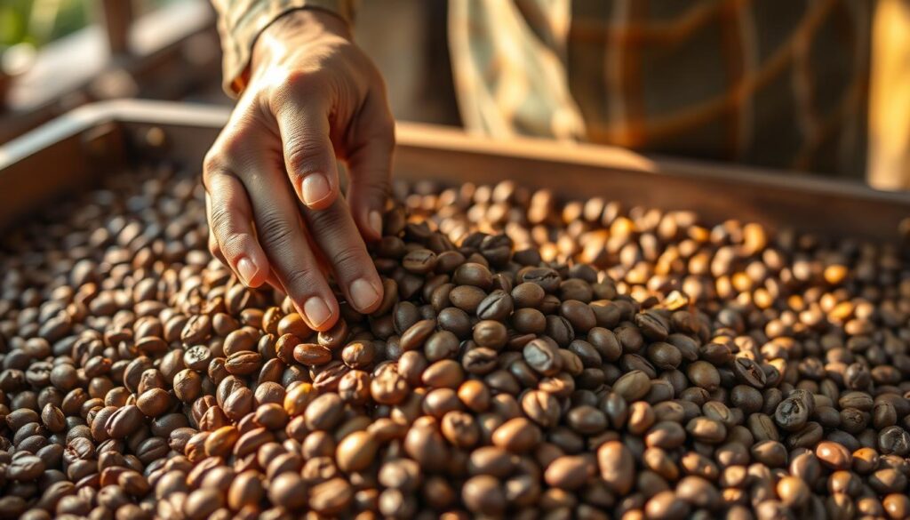 Pemilihan Biji Kopi Kulo Pemilihan Biji Kopi Kulo