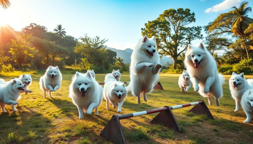 pelatihan samoyed pelatihan samoyed