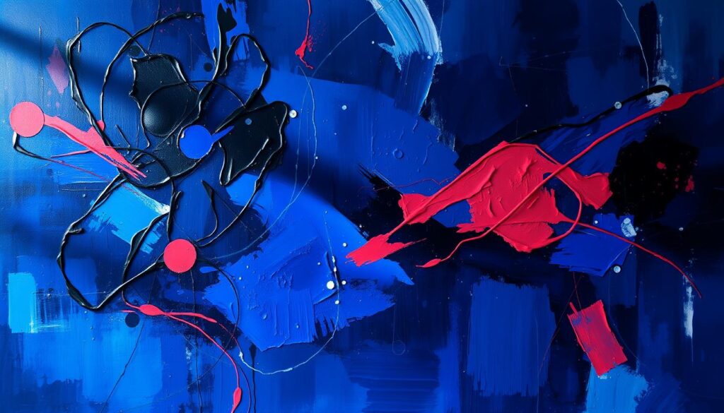 seni lukis biru tua seni lukis biru tua