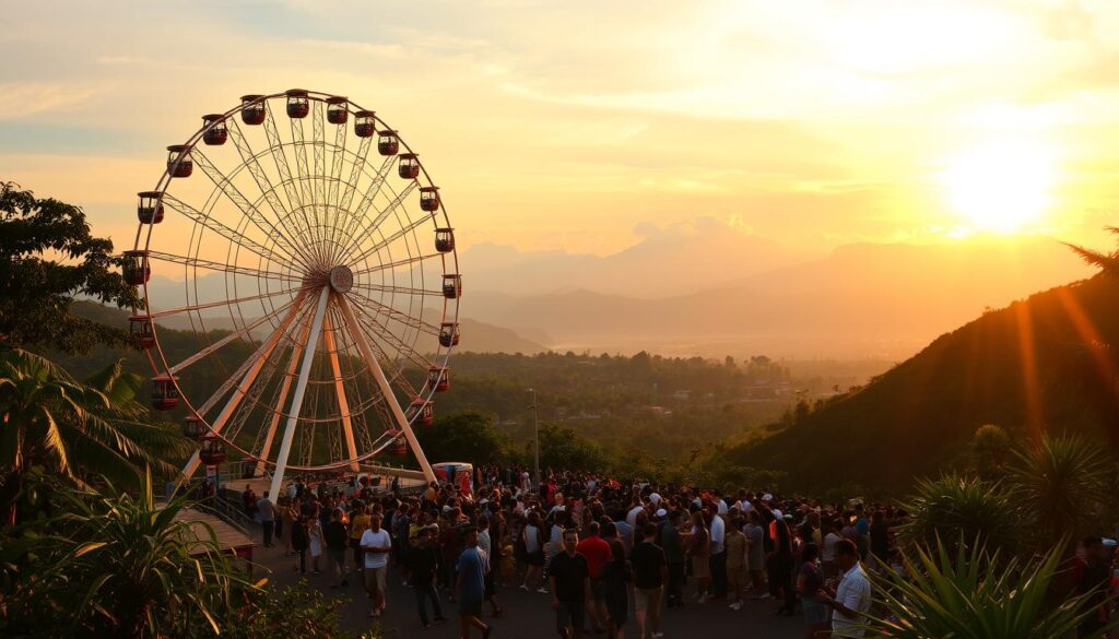 Pemandangan Menakjubkan dari Bianglala
