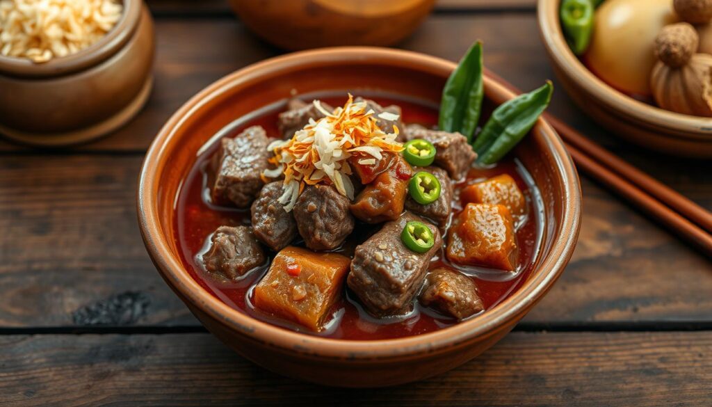 Penyajian Rawon Penyajian Rawon