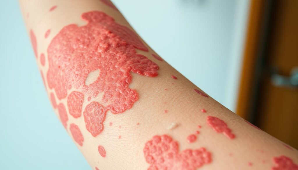 Ruam kulit terkait psoriasis Ruam kulit terkait psoriasis