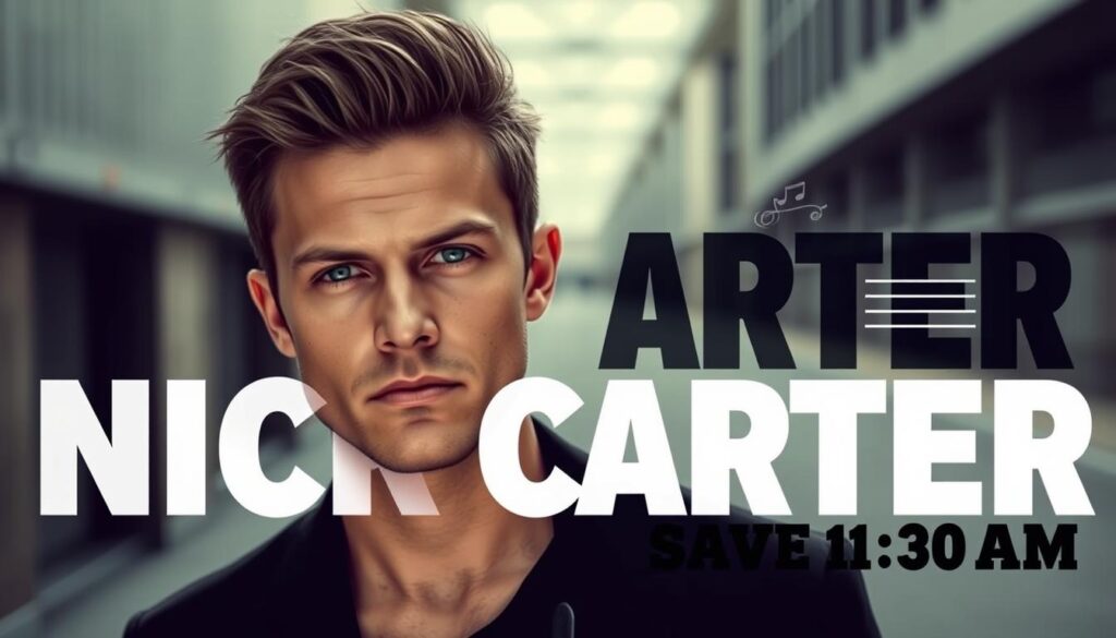 promosi media sosial Nick Carter promosi media sosial Nick Carter