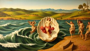 The Birth of Venus oleh Sandro Botticelli