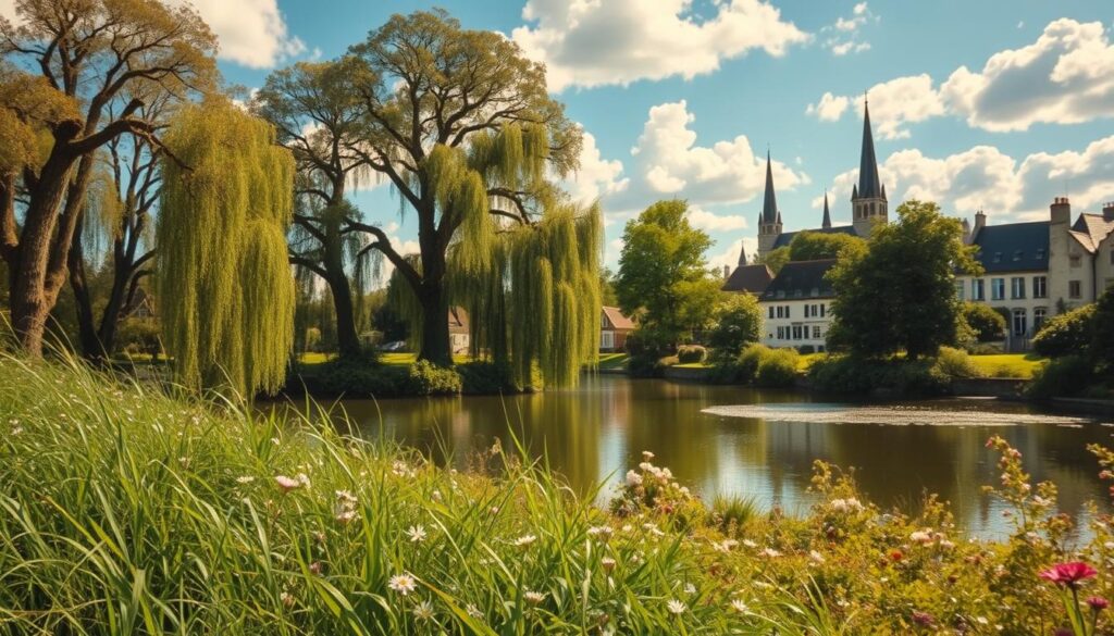 lukisan pemandangan Taman Argenteuil