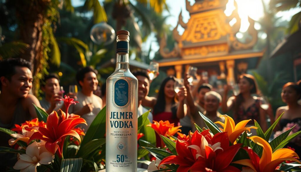 Vodka dalam Perayaan
