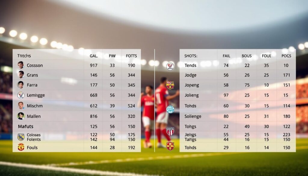 statistik pertandingan