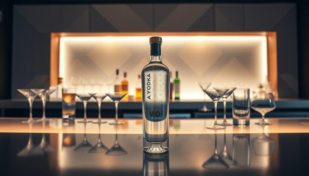 teknik penyajian vodka modern
