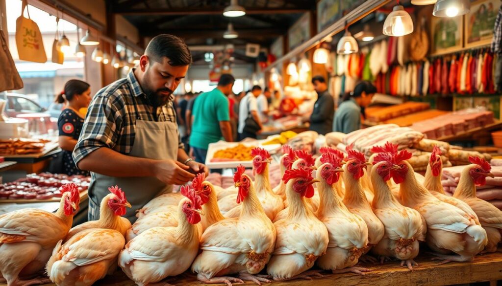 Memilih Ayam Segar Memilih Ayam Segar