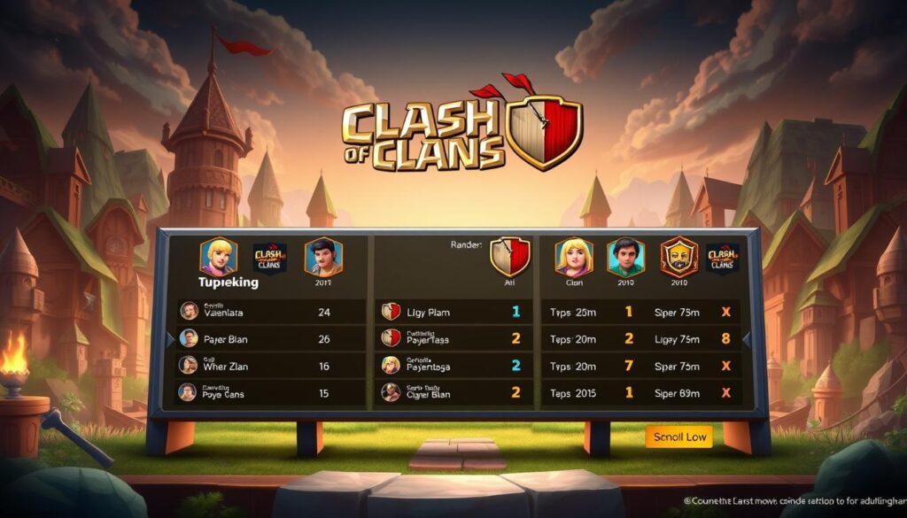 Papan Peringkat Global Clash of Clans Papan Peringkat Global Clash of Clans
