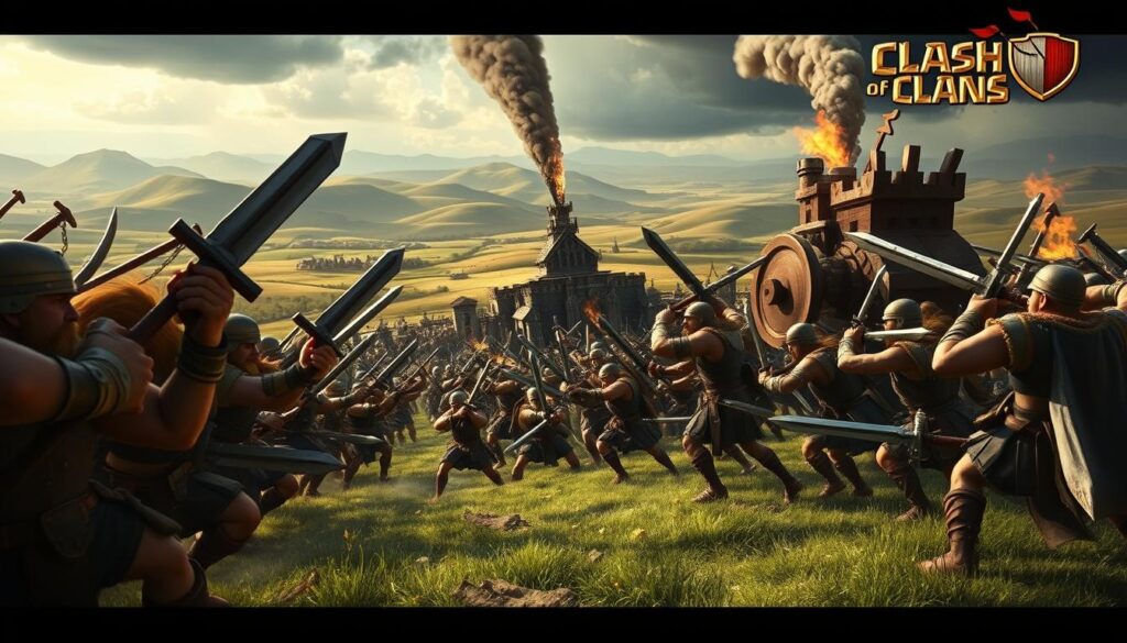 serangan Clash of Clans serangan Clash of Clans