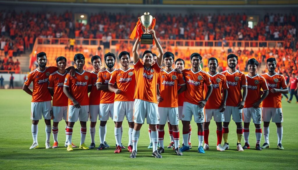 Pemain JK Tamanan FC