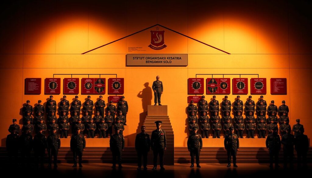 Struktur Organisasi Kesatria Bengawan Solo