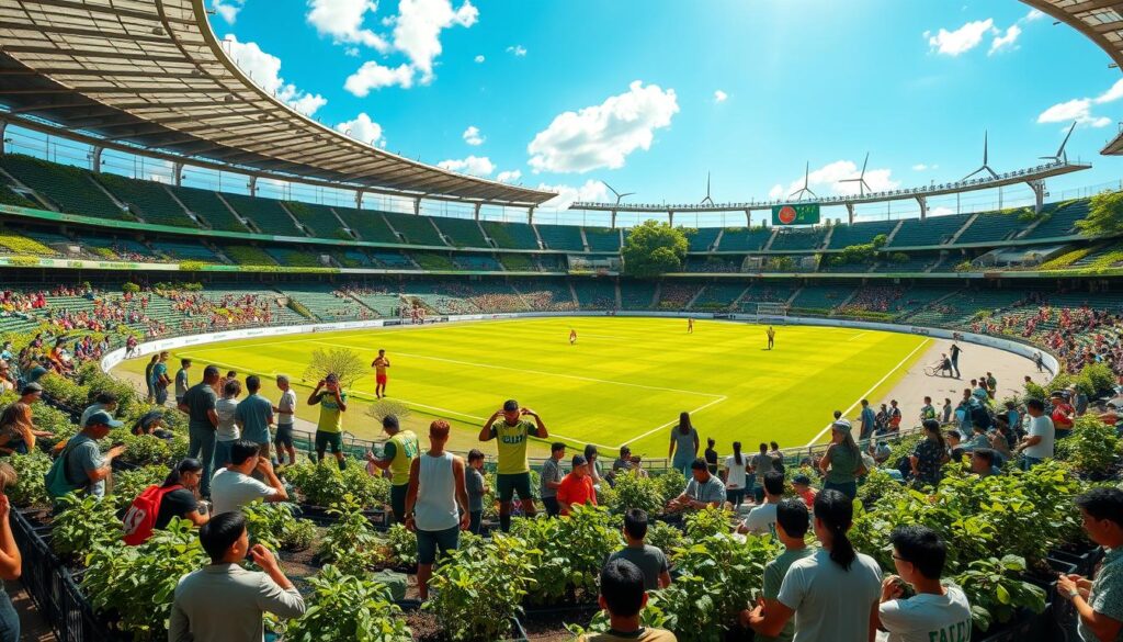 Inisiatif Hijau di Stadion Inisiatif Hijau di Stadion