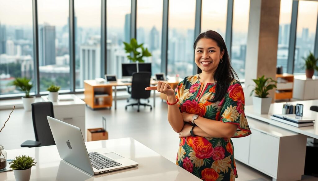 wanita Filipina berwirausaha