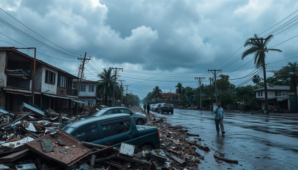 kerusakan infrastruktur akibat cuaca ekstrem