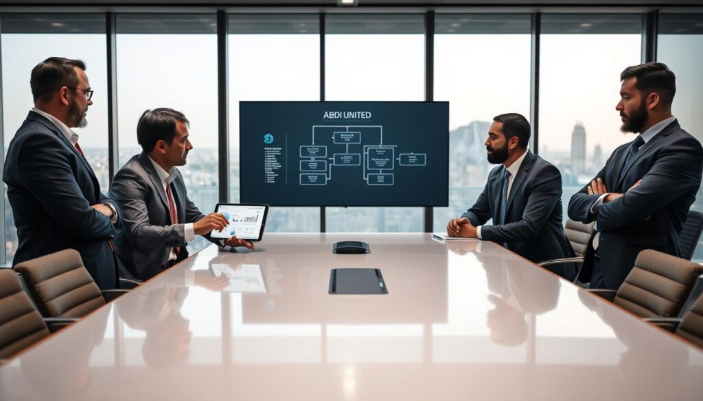 struktur manajemen Abdi United