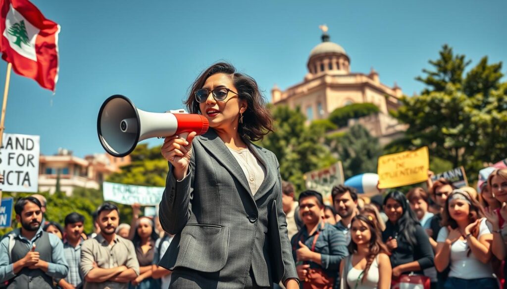 wanita Lebanon aktivisme wanita Lebanon aktivisme