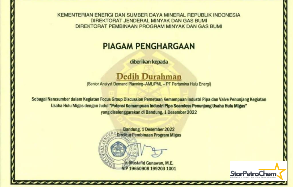 industri penunjang hulu migas