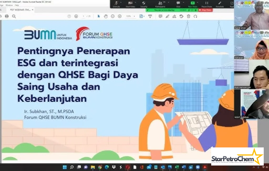 Integrasi ESG Konstruksi