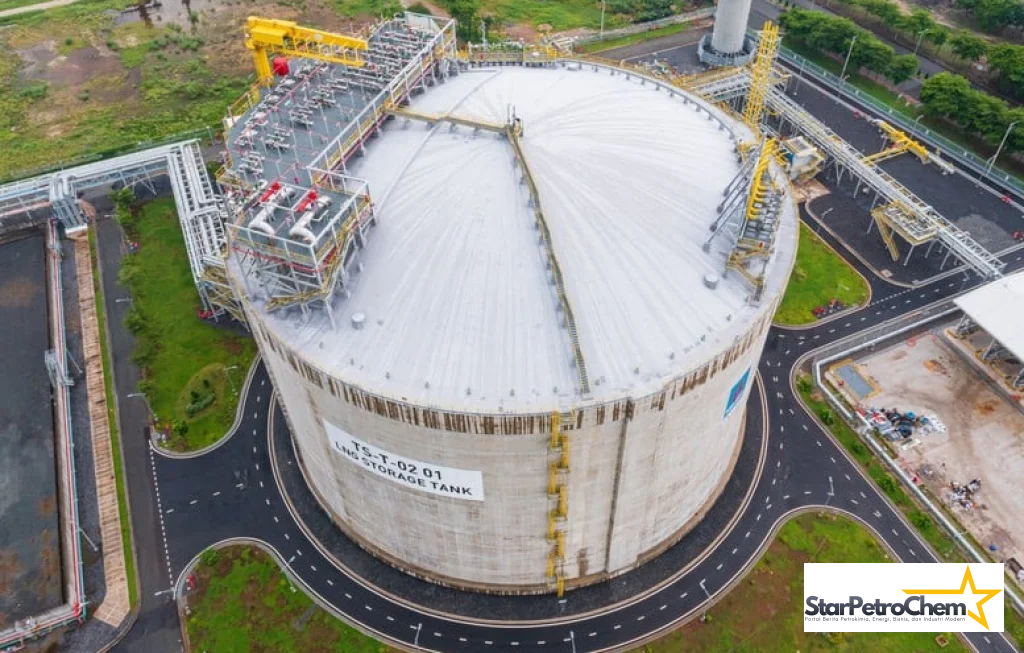 pasokan LNG pembangkit