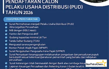 Pendaftaran Pupuk Subsidi PPTS