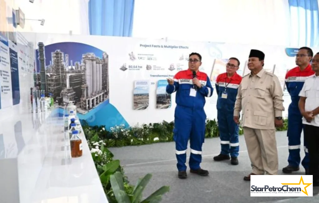 Prabowo Resmikan RDMP Balikpapan